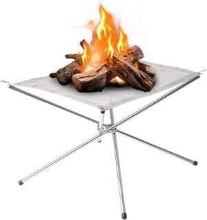 Portable Outdoor Mesh Fire Pit
