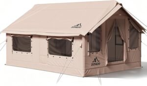 Zonkoo Vega Inflatable Tent with Pump, 6 Person Blow Up Tent