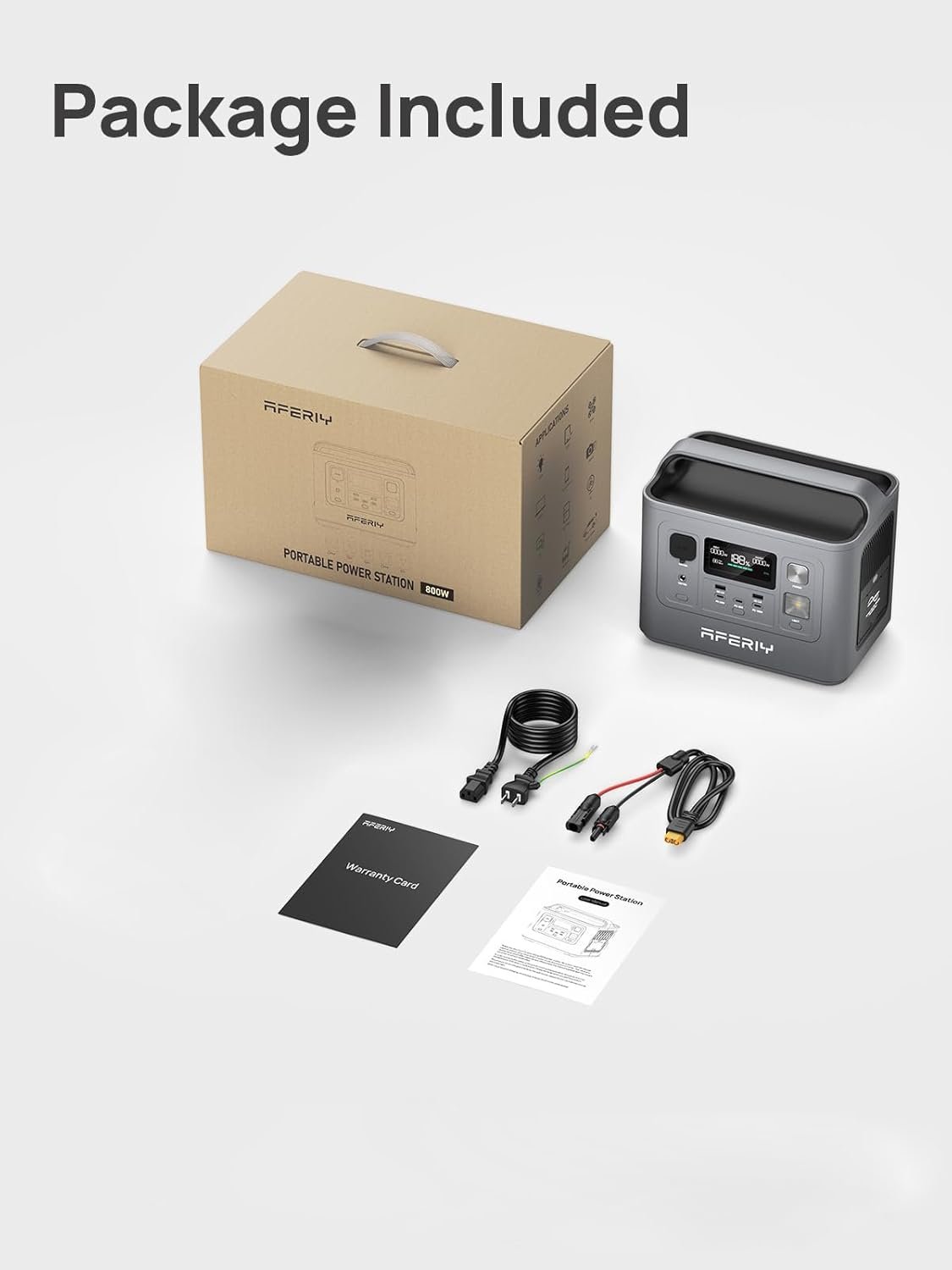 AFERIY Portable Power Station 800W(1600W Peak) Output - Image 2