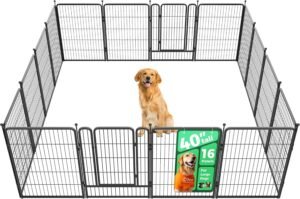 FXW Rollick Unleashed Dog Playpen for Indoor, Yard, RV Camping