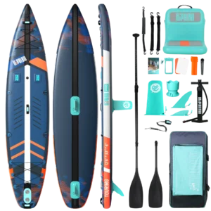 Niphean Pro Touring 12'6" Inflatable Stand Up Paddle Board Set